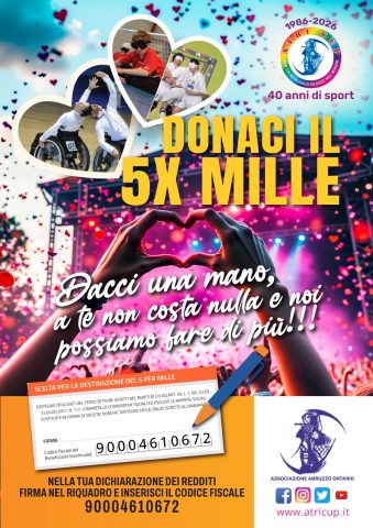 Sostienici con il 5x1000, scopri come fare