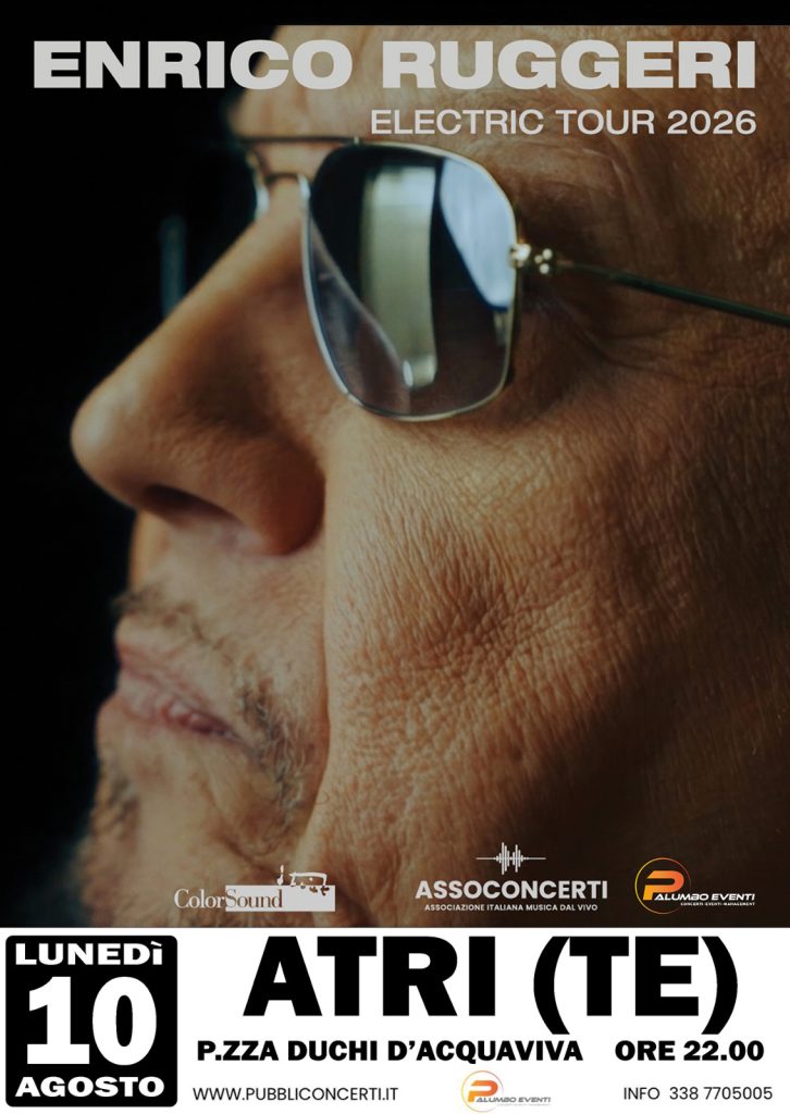 Locandina Evento: Concerto di Enrico Ruggeri